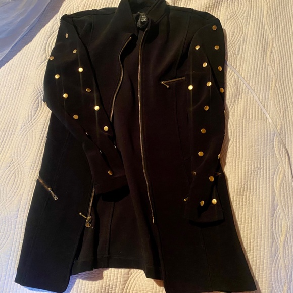 Vintage 80s/90s Rocker Coat - Picture 4 of 4